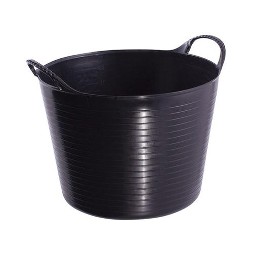 GARDEN & PET SUPPLIES - Gorilla Black Recycled Tub Medium 26 Litre