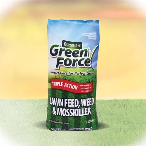 GARDEN & PET SUPPLIES - Green Force Lawn Feed, Weed & Mosskiller 437m2