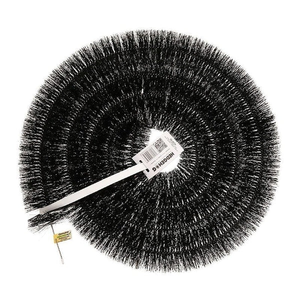 Hedgehog Black Gutter Brush 4m x 100mm - GARDEN & PET SUPPLIES