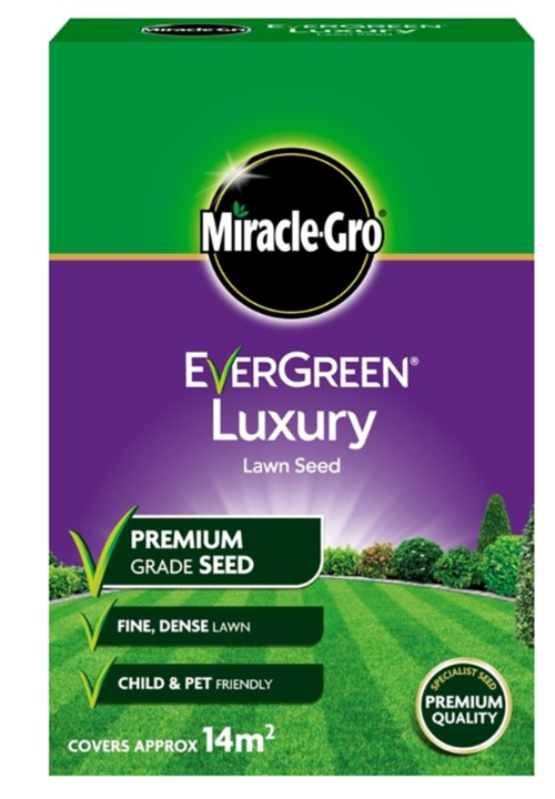 GARDEN & PET SUPPLIES - Miracle-Gro® Evergreen Luxury Grass Seed 420g