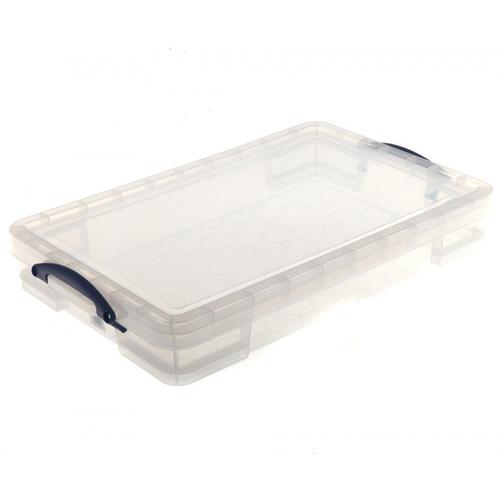 GARDEN & PET SUPPLIES - Really Useful Clear Plastic Storage Box 20 Litre