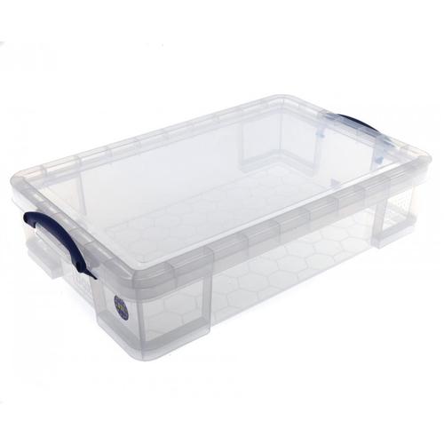 GARDEN & PET SUPPLIES - Really Useful Clear Plastic Storage Box 33 Litre