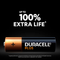 Duracell Plus AAA Battery Alkaline 100% Extra Life (Pack of 16) 5009398