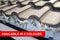 Hedgehog White Gutter Brush 4m x 100mm {Genuine Hedgehog Product}