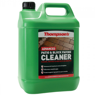 Thompson's Advanced Patio & Block Paving Cleaner 5 Litre - GARDEN & PET SUPPLIES