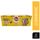 Pedigree Adult Dog Food Tins Mixed Selection in Loaf 6 x 400g