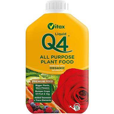 GARDEN & PET SUPPLIES - Vitax All Purpose Garden Liquid Plant Food Q4 1 Litre