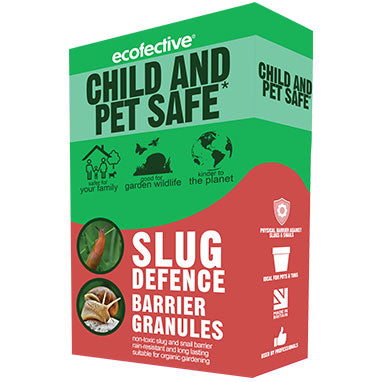 GARDEN & PET SUPPLIES - Ecofective Child & Pet Safe Slug Defence Barrier Granules 2 Litre
