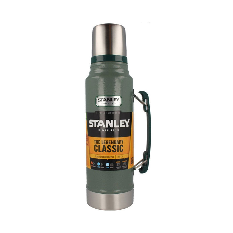 Stanley Classic Vacuum Flask 1.0L Hammertone Green