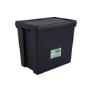 Wham Bam Black Recycled Storage Box 92 Litre - GARDEN & PET SUPPLIES