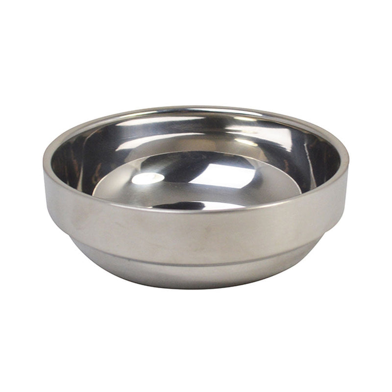 Double Walled S/S Bowl 400ml - Garden & Pet Supplies