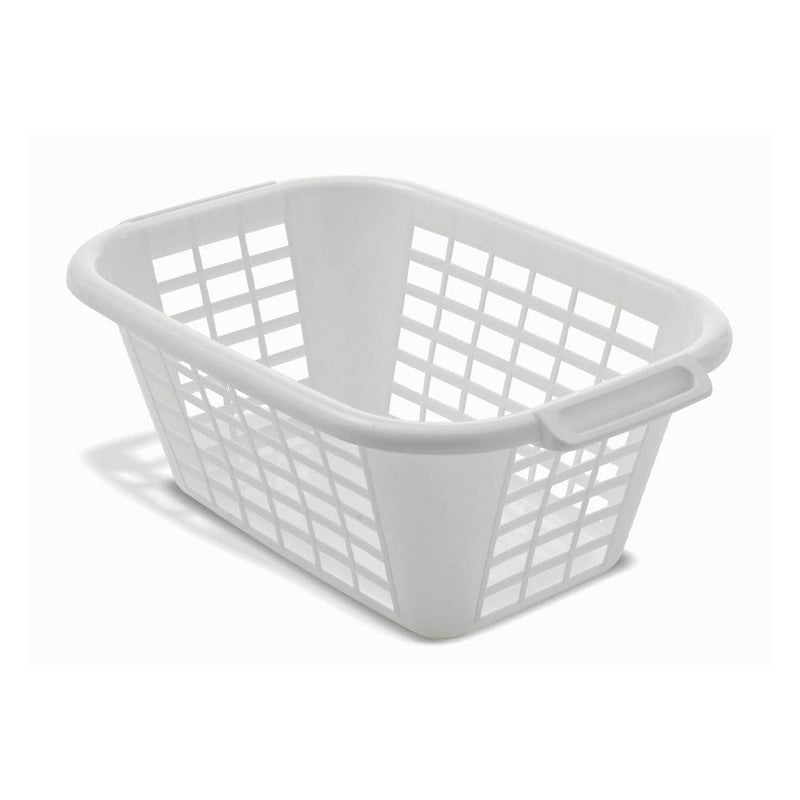 Addis White Laundry Basket 40 Litre - Garden & Pet Supplies