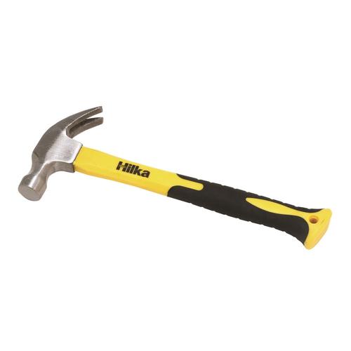 GARDEN & PET SUPPLIES - Hilka 8oz Fibre Glass Shaft Claw Hammer