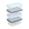 Wham Clear 4.01 Box & Lid Set 3.5 Litre Pack 4's