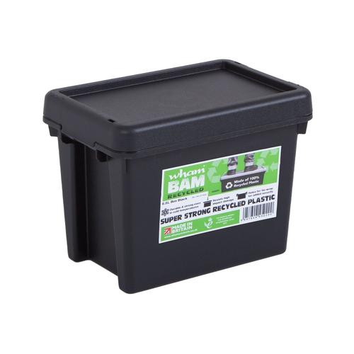 GARDEN & PET SUPPLIES - Wham Bam Black Recycled Storage Box 6.5 Litre