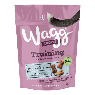 Wagg Dog Training Treats Beef, Chicken & Lamb 125g - GARDEN & PET SUPPLIES