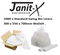 Janit-X White {Standard} Swing Bin Liners, x 1000 - GARDEN & PET SUPPLIES