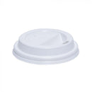 8oz Bio Sip Through White Lids Pack 50's